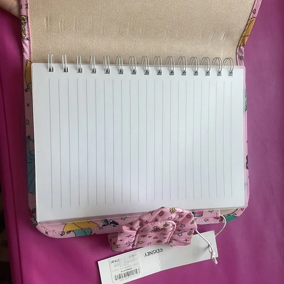 Stoney Clover Lane X Disney Princess Ruffle Notebook NWT w/ paper insert - Picture 4 of 5